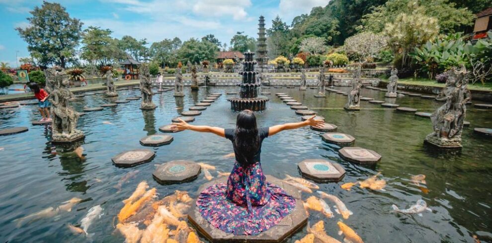 Tirta Gangga palace in Bali
