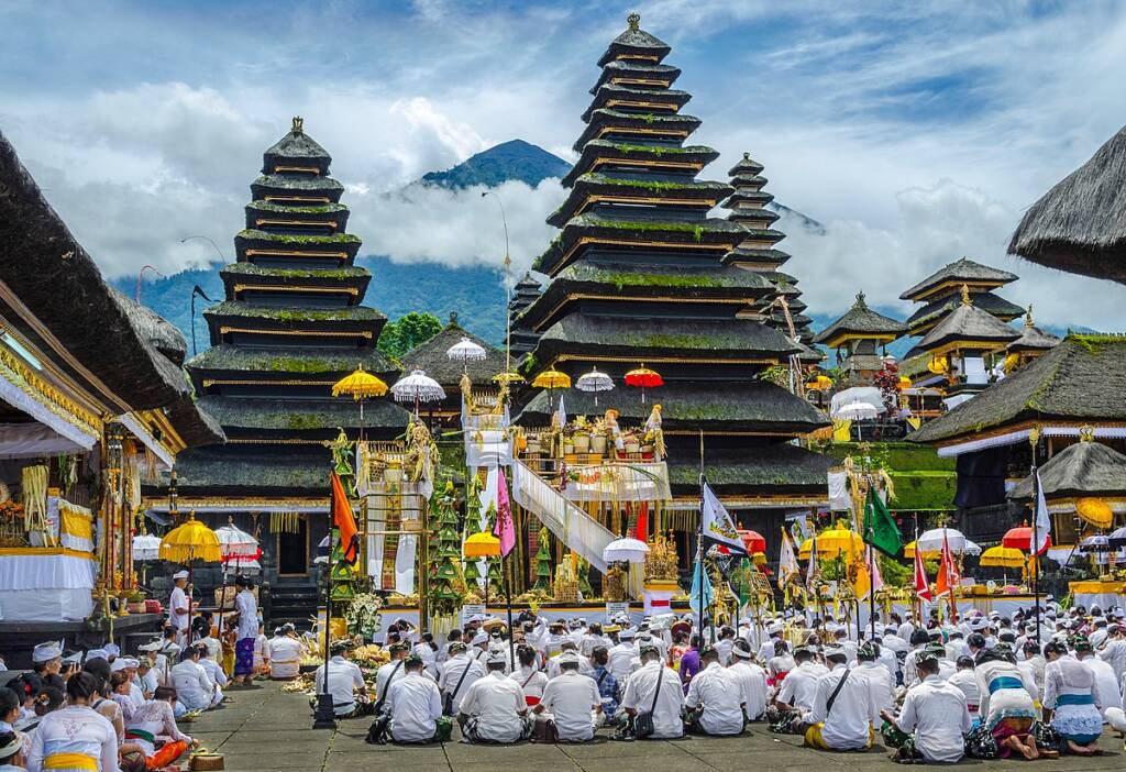 Balinese ceremony