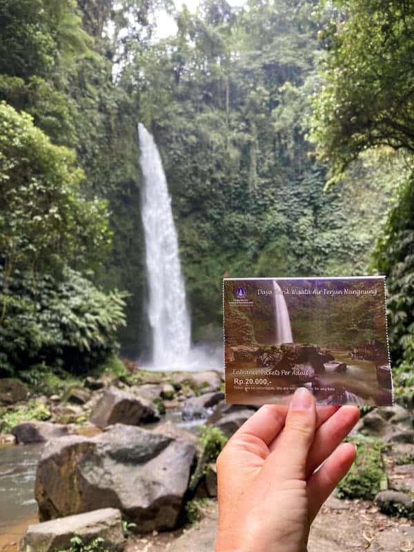 nungnung waterfall