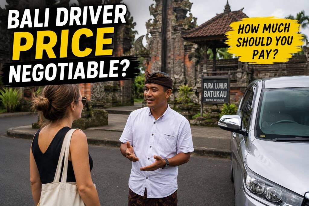 Bali Driver Price Negotiable