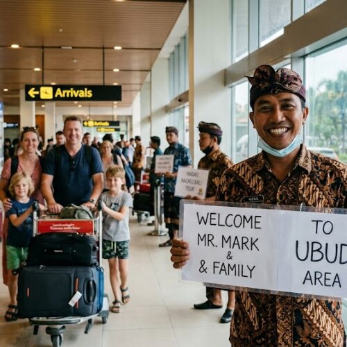 Private Bali Airport Transfer Ubud and tour in Bali
