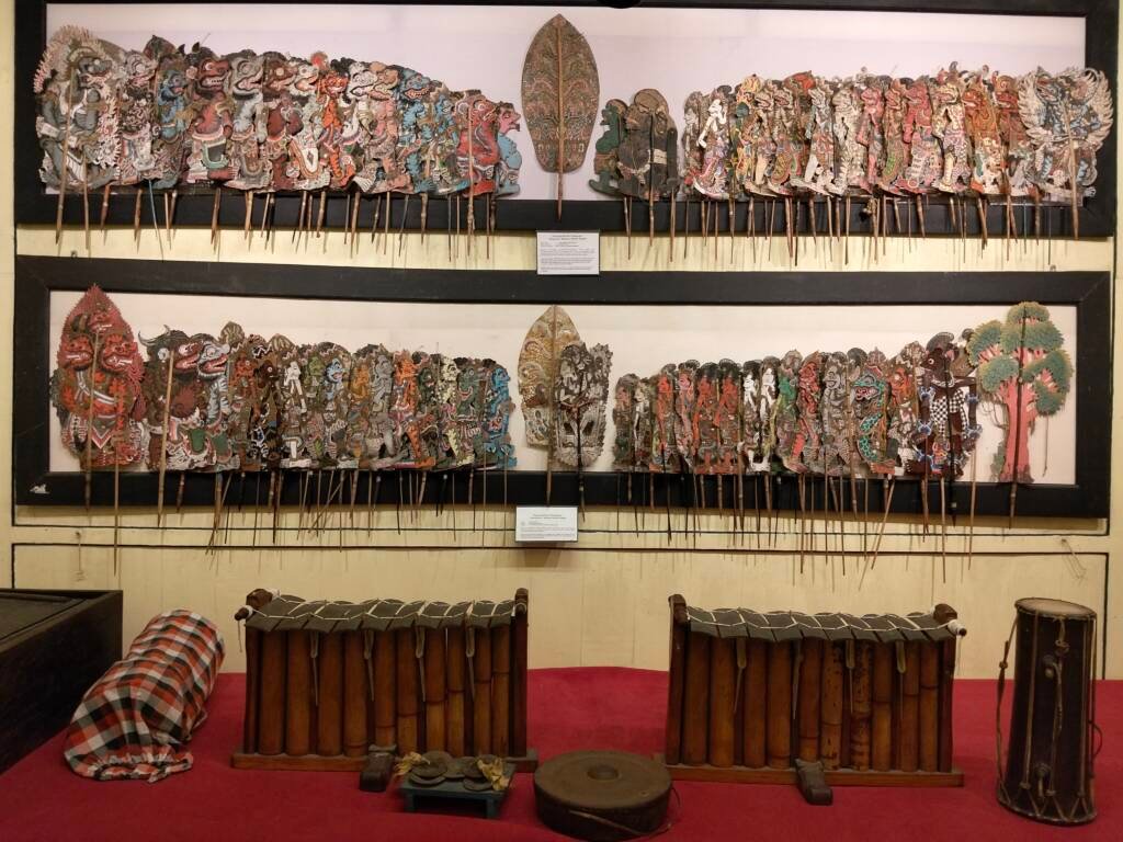 Wayang Kulit Shadow Puppets at Setia Darma House