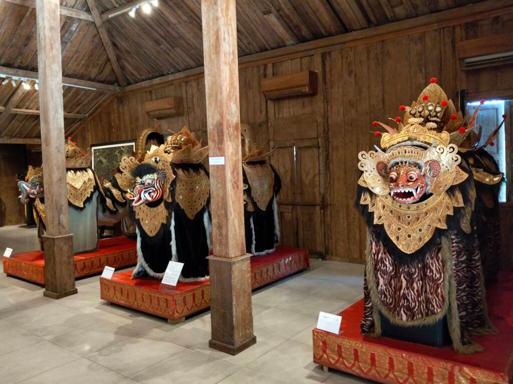 Barong and Rangda Costumes at Setia Darma House