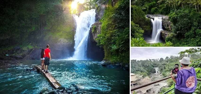 Tegenungan waterfall tour with an Ubud private tour driver